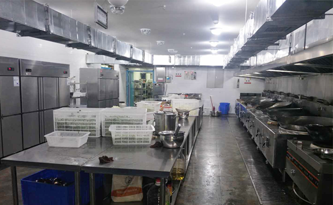 攀枝花国际康养学院学校食堂麻豆91精品91久久久设备工程图2