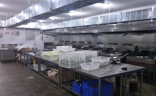 攀枝花国际康养学院学校食堂麻豆91精品91久久久设备工程图3