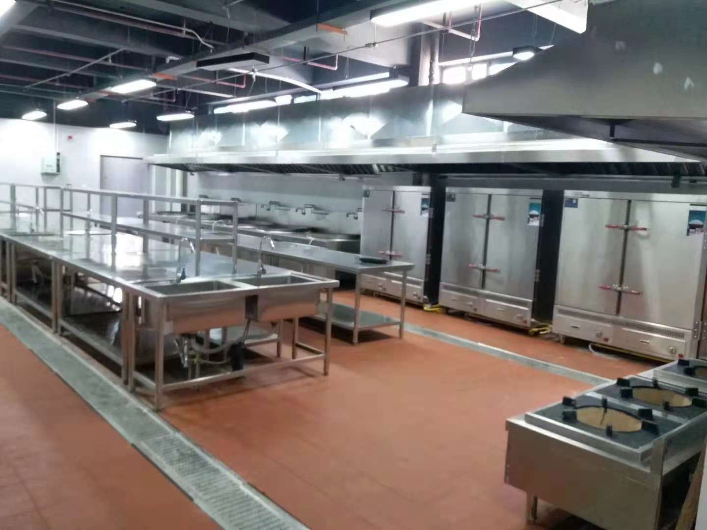 成都大型工厂食堂麻豆91精品91久久久设备厂家