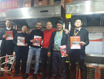 四川麻豆下载网站麻豆91精品91久久久设备公司广州25届麻豆91精品91久久久设备展获得圆满成功，第九代麻豆91精品91久久久油烟净化一体机现场获得不少订单!